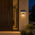 Solar-Powered Door Number Light with Three-Color Led Digital Number