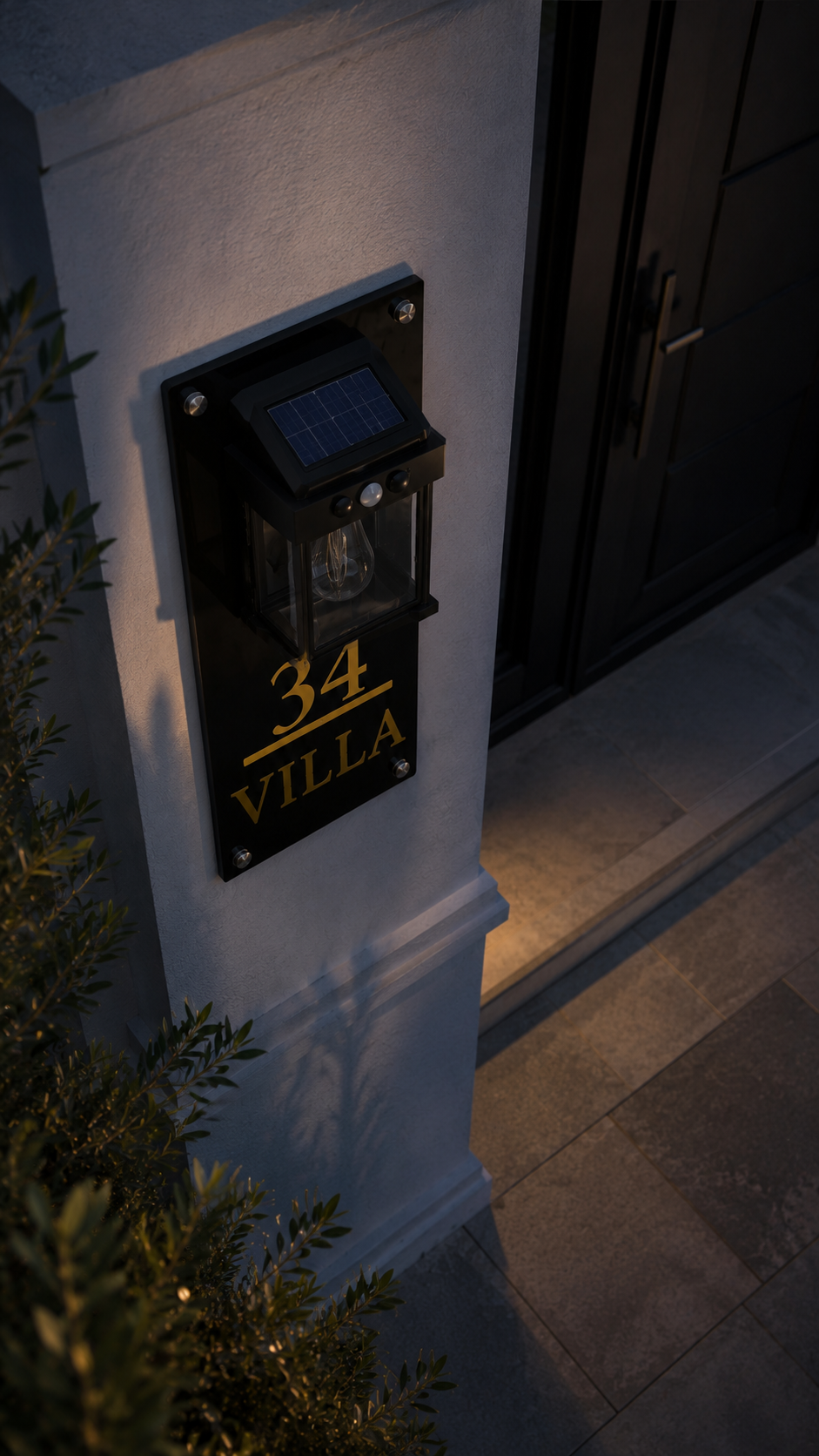 Plaque Luxe Solaire- Villa